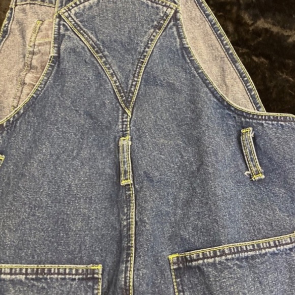 Carolina Blues womens blue denim Overalls size M - Picture 3 of 10